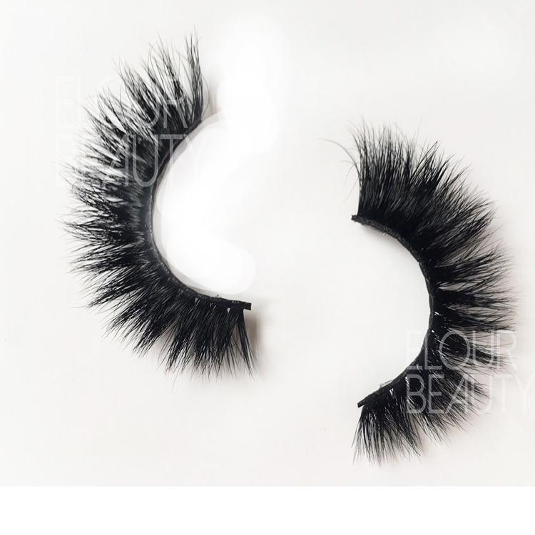 Factory supply mink 3D double eyelashes China EJ49